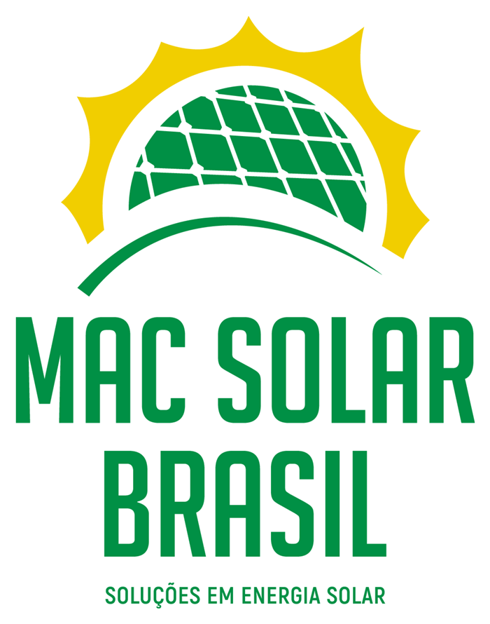 Logotipo oficial da MAC Solar Brasil